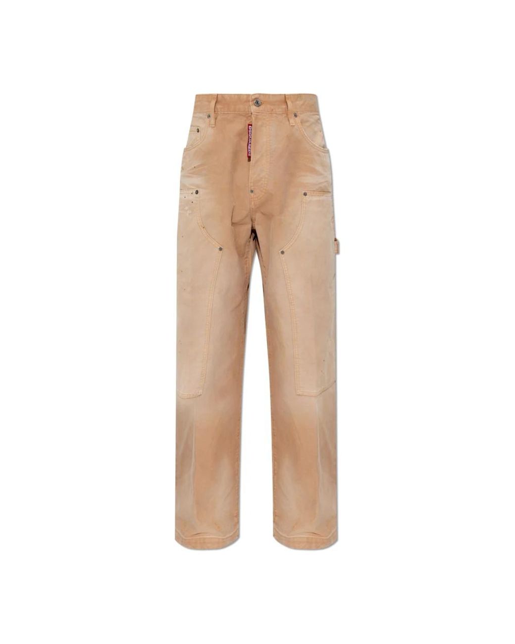 Wide Trousers DSquared² de hombre de color Natural