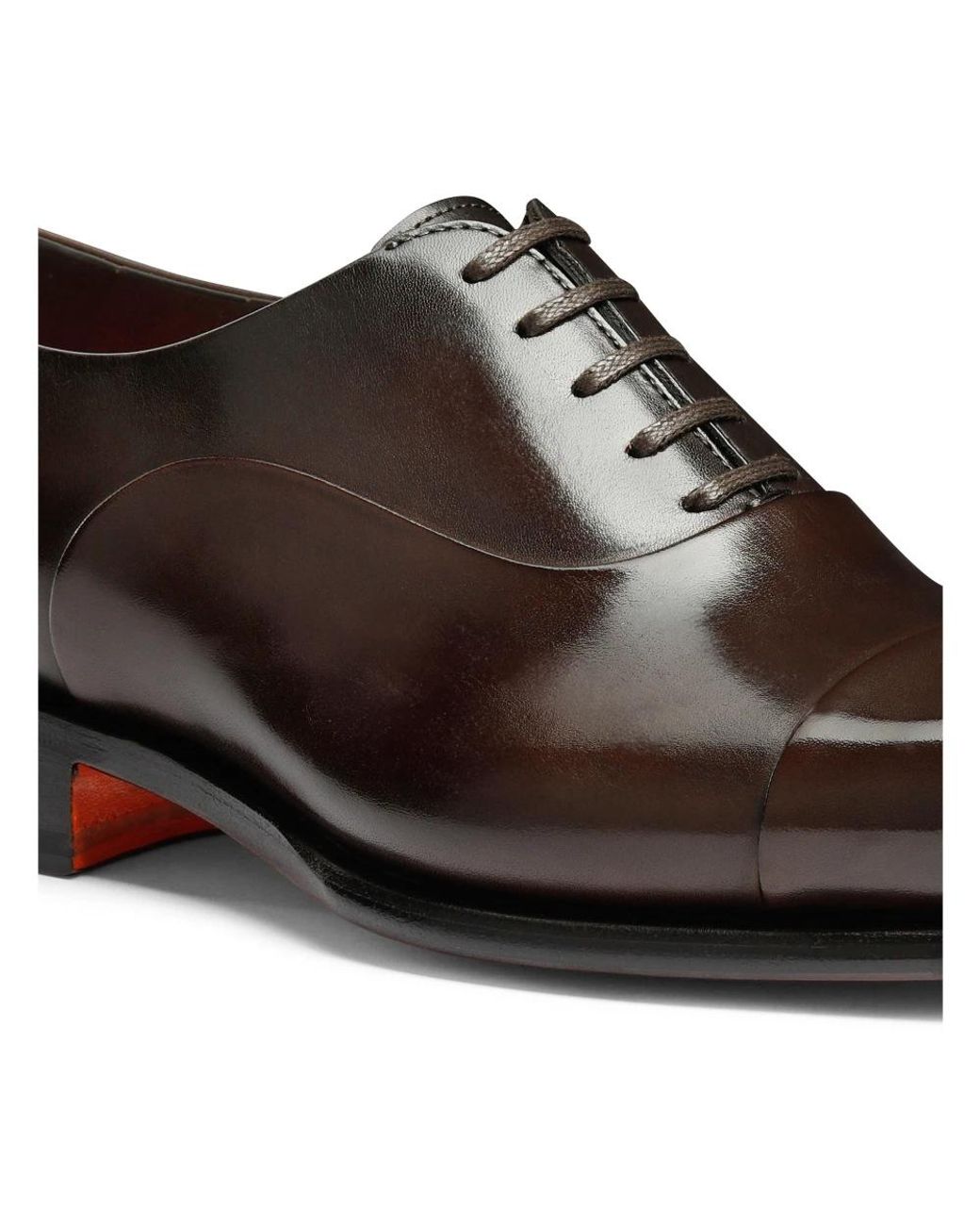 Santoni Brown Business Shoes for men