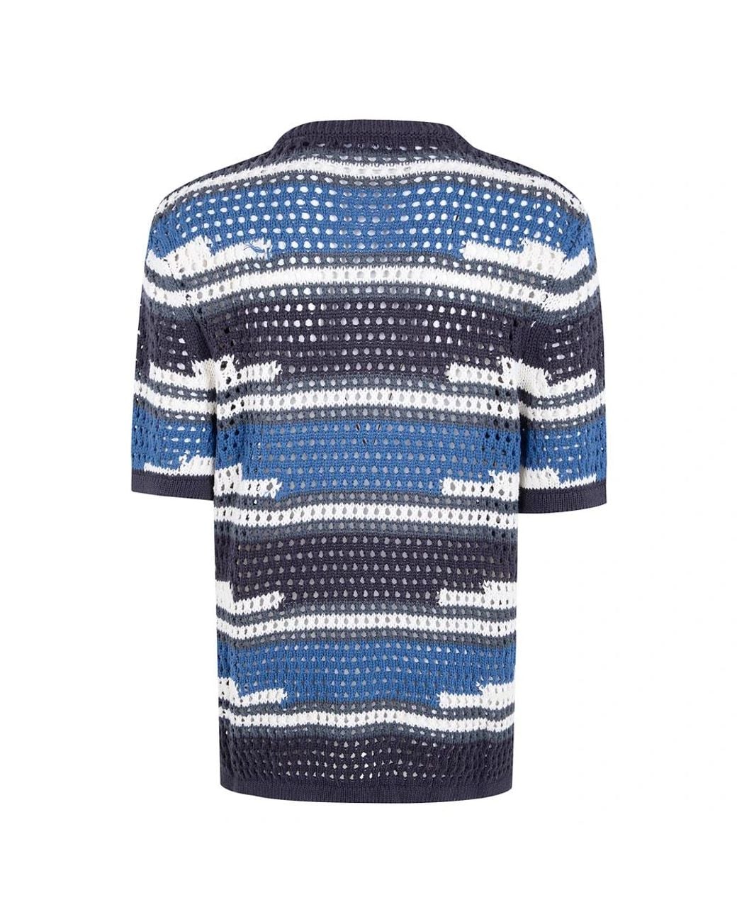 Daily Paper Blue Round-Neck Knitwear for men