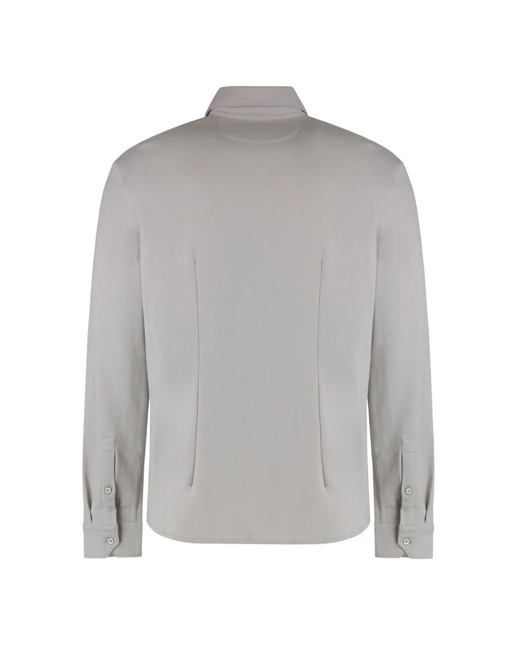 Moorer Gray Casual Shirts for men