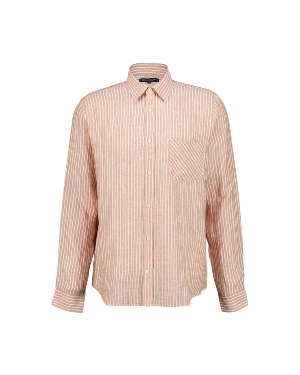Frescobol Carioca Pink Casual Shirts for men