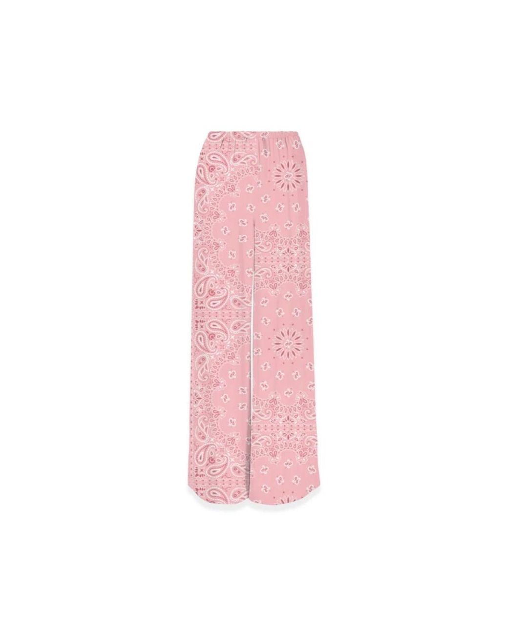 Mc2 Saint Barth Pink Wide Trousers