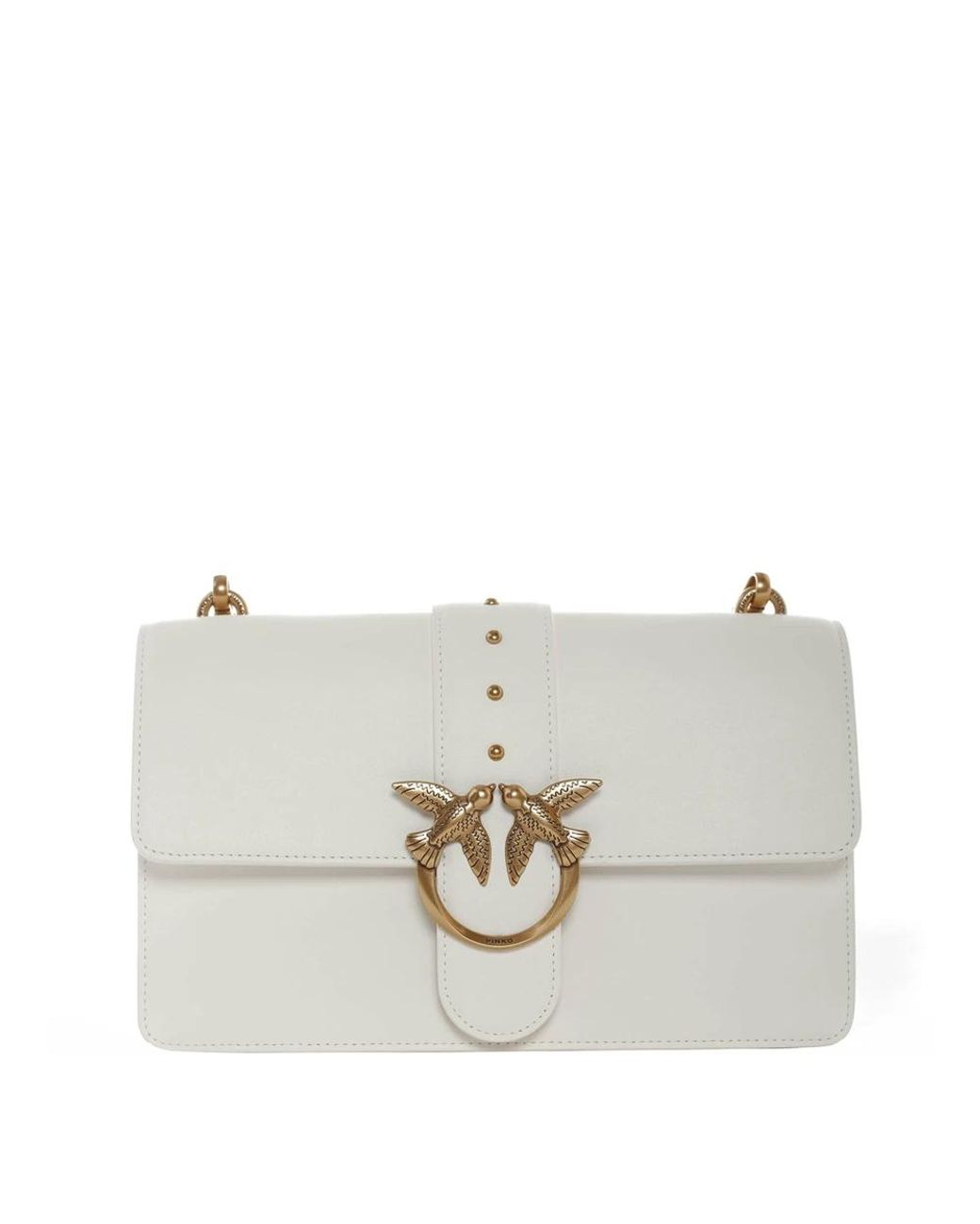 Pinko Gray Cross Body Bags