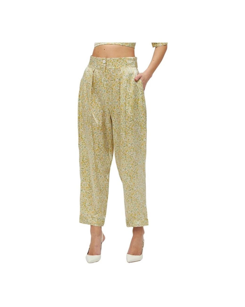 Sabina Musayev Green Wide Trousers