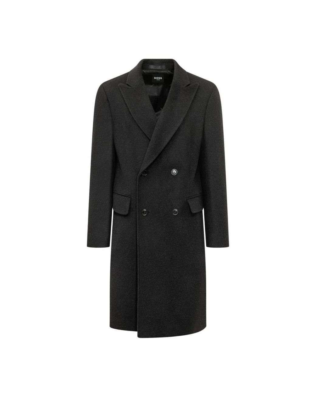 Boss Black Double-Breasted Coats for men