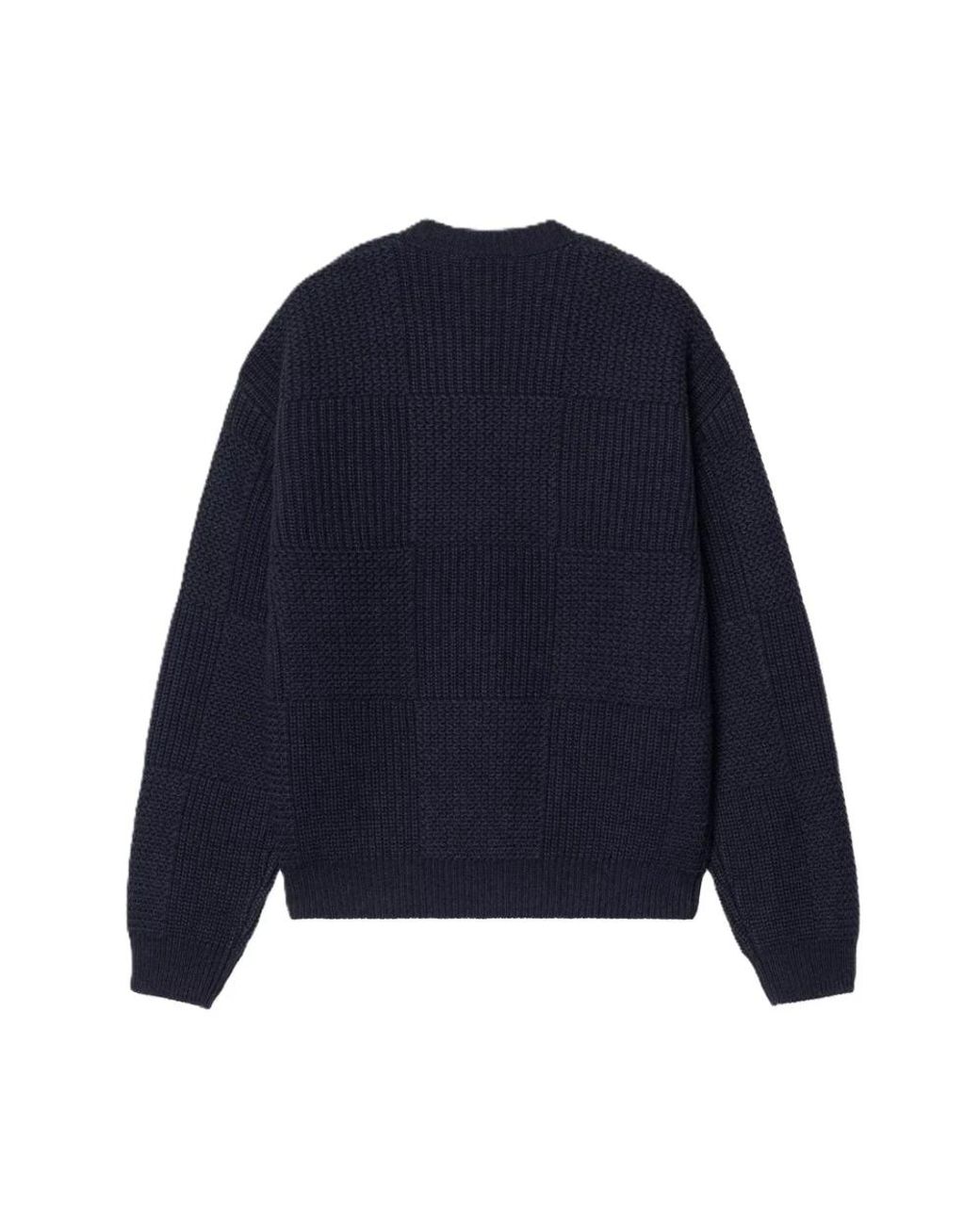 Carhartt Blue Round-Neck Knitwear for men