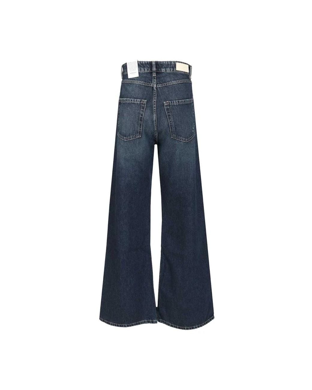 ICON DENIM Blue Wide Jeans
