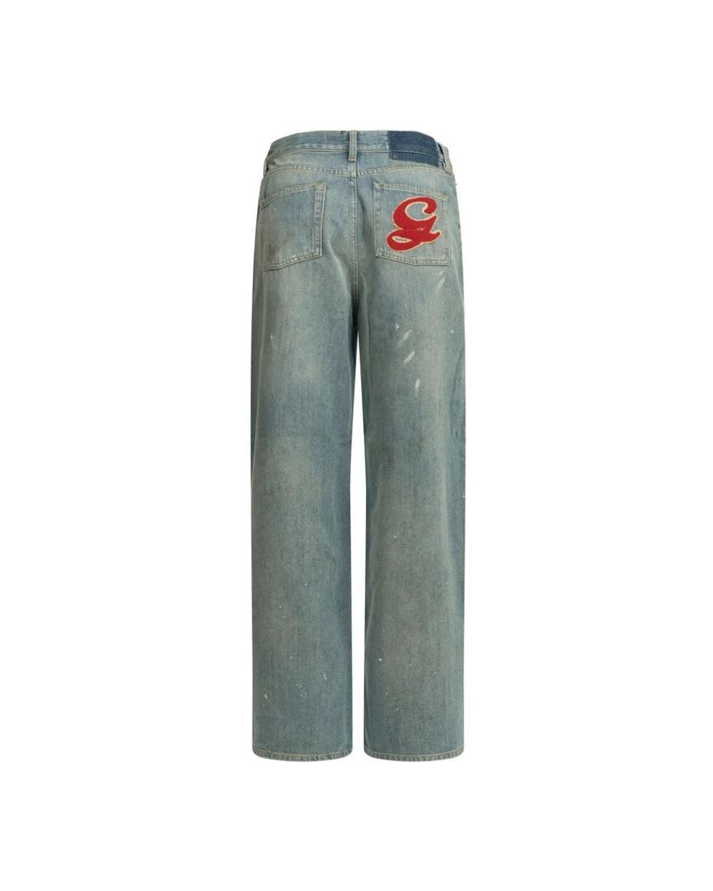 Golden Goose Deluxe Brand Green Straight Fit Jeans