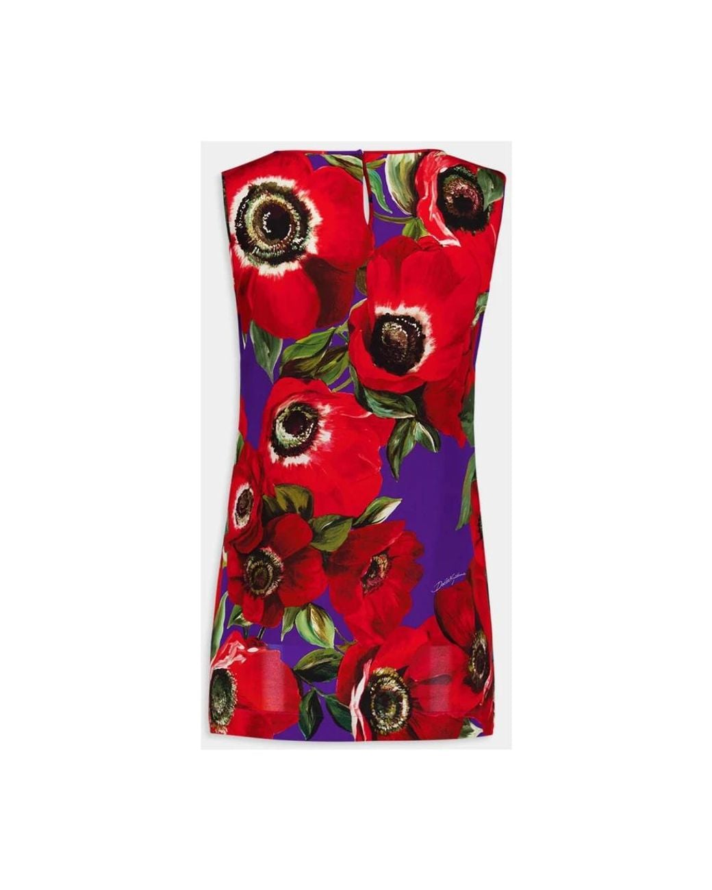 Dolce & Gabbana Red Sleeveless Tops