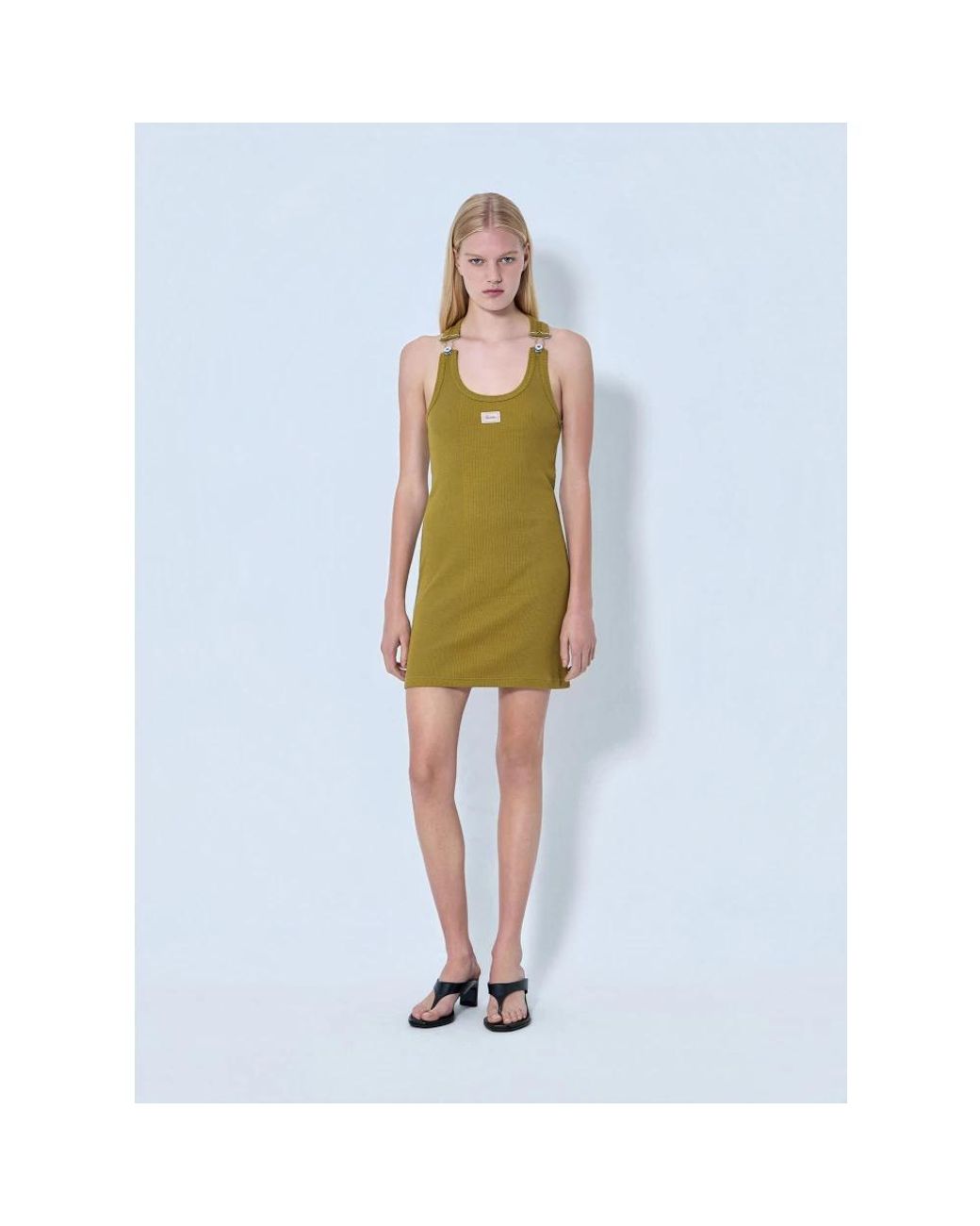 Jean Paul Gaultier Green Short Dresses