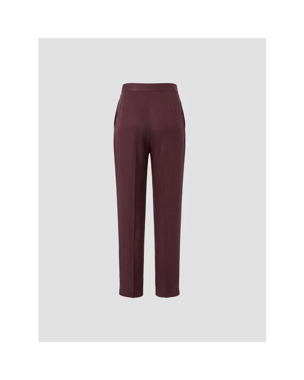 Saint Laurent Purple Tapered Trousers