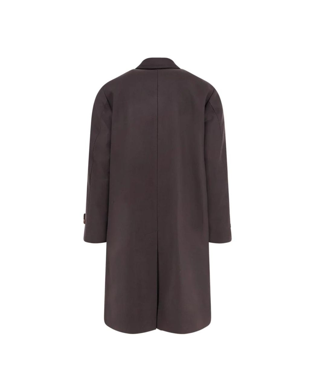 Hevò Brown Single-Breasted Coats for men