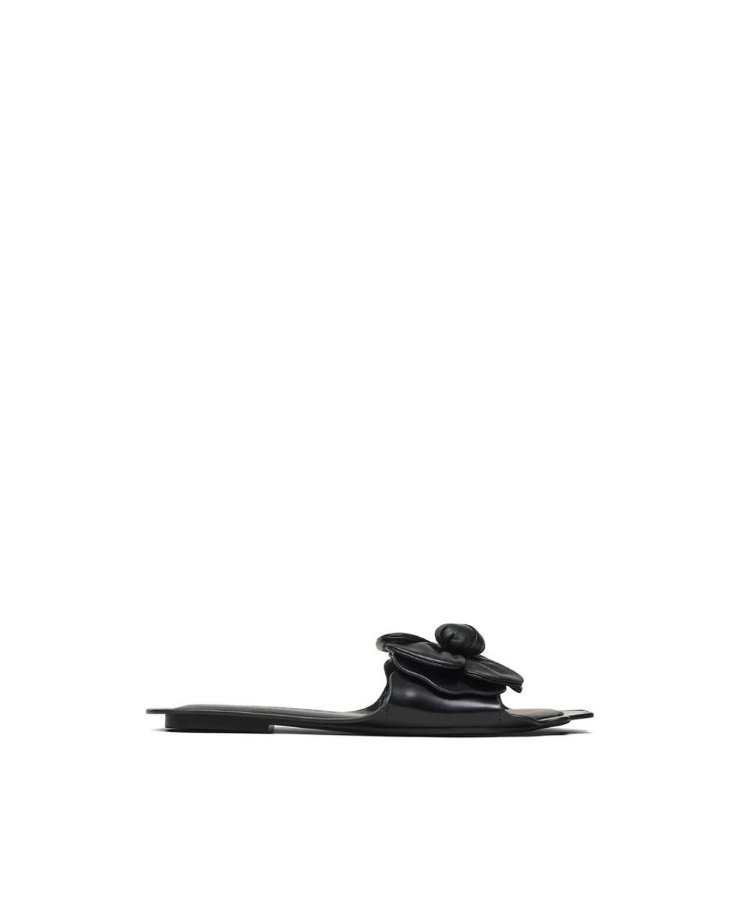 Marc Jacobs Black Slip-On Sandals