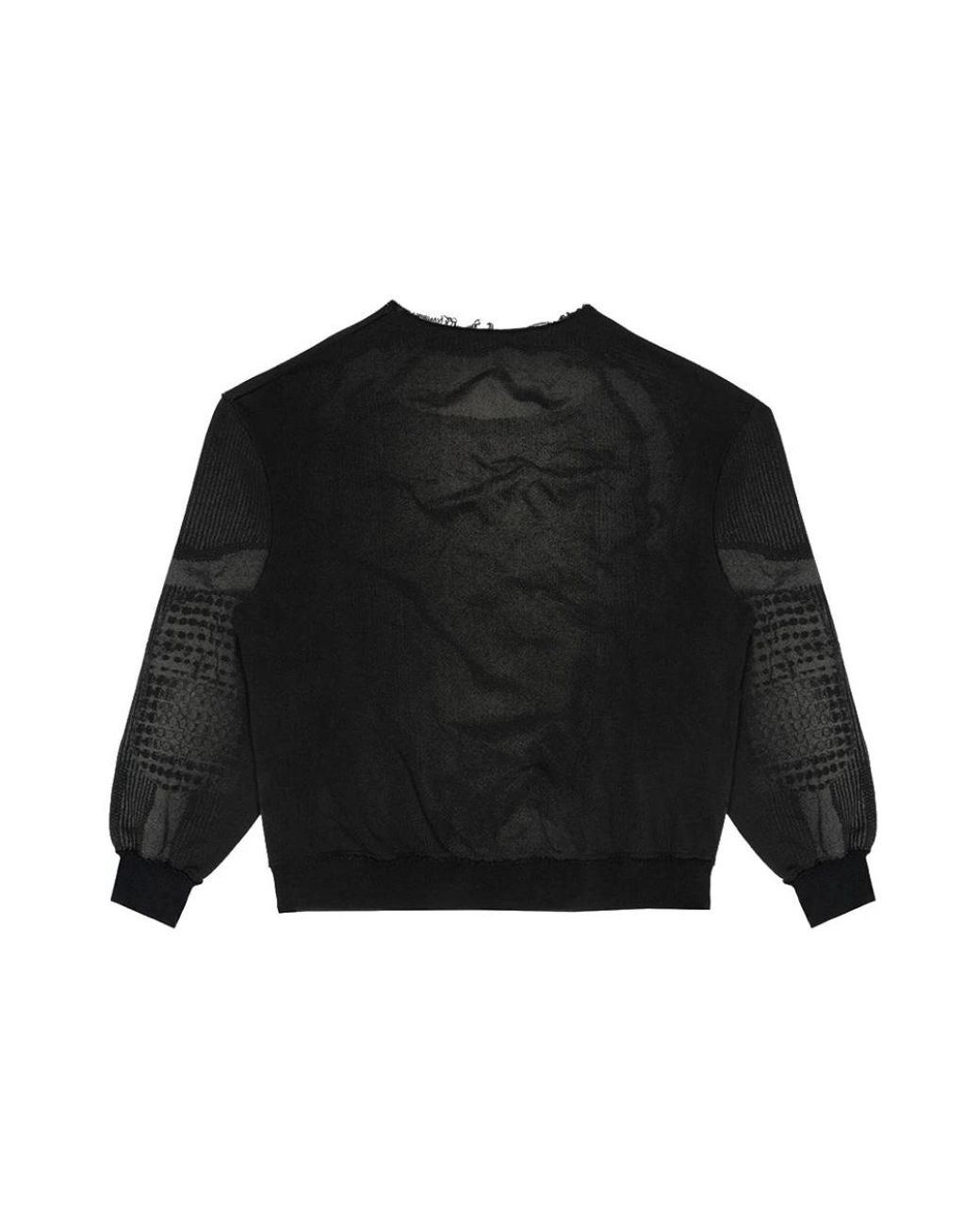 M I S B H V Black Sweatshirts for men