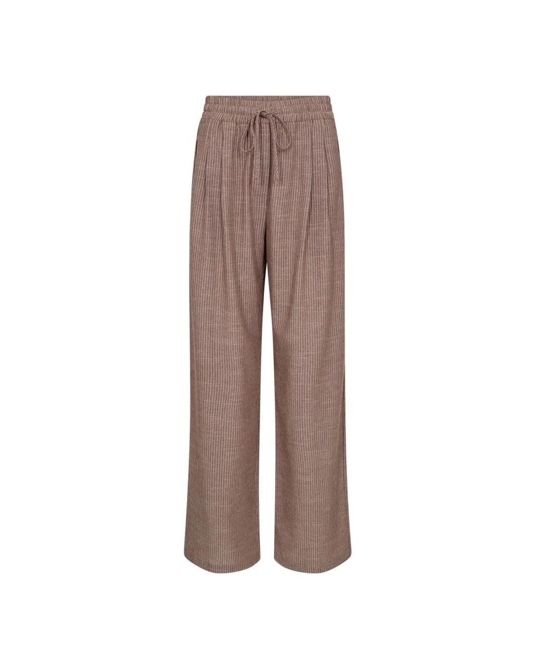 co'couture Wijde Broeken in het Brown