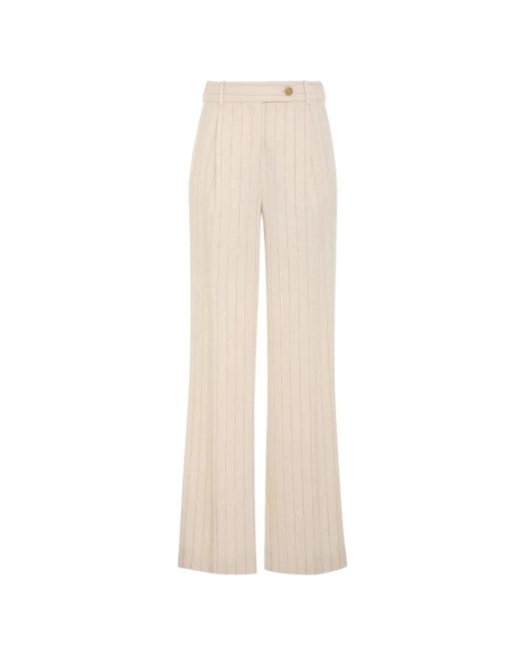 Zimmermann Natural Straight Trousers