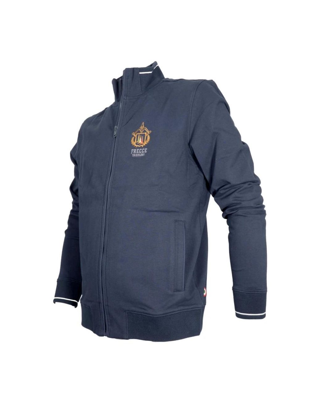 Aeronautica Militare Blue Zip-Throughs for men