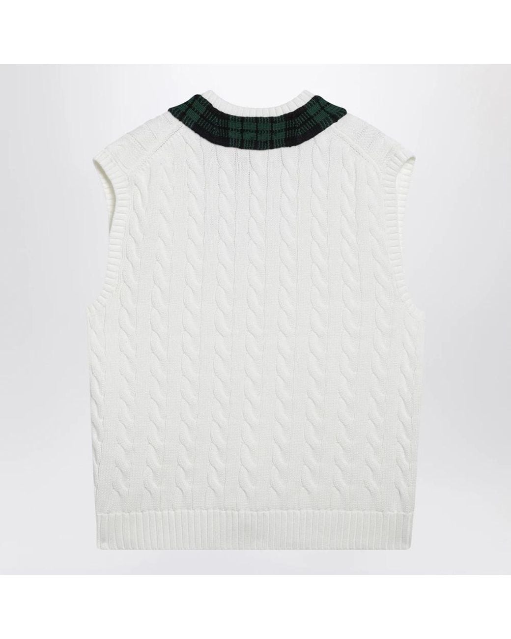 Polo Ralph Lauren White V-Neck Knitwear for men