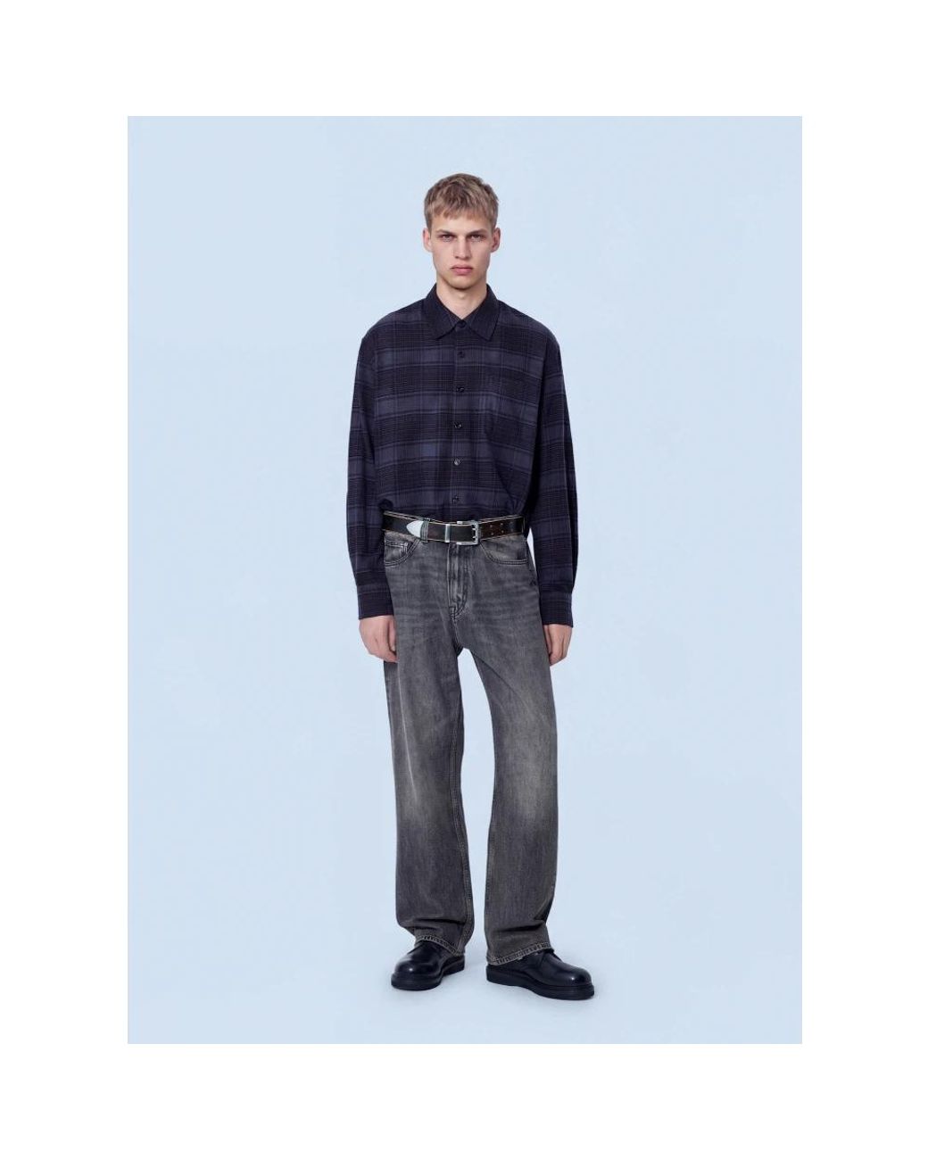 Our Legacy Blue Casual Shirts for men