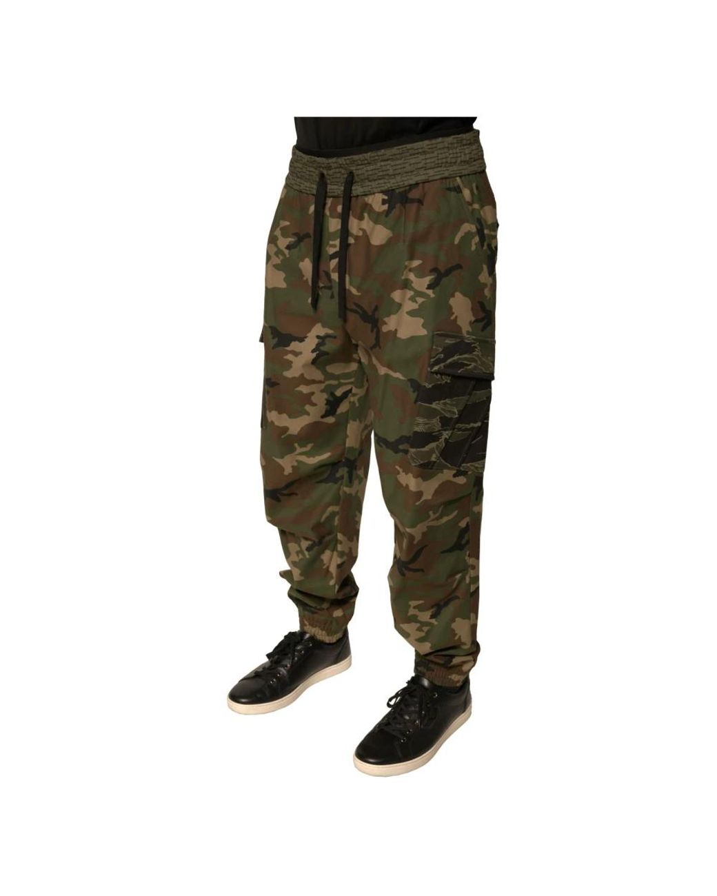 Dolce & Gabbana Green Sweatpants for men