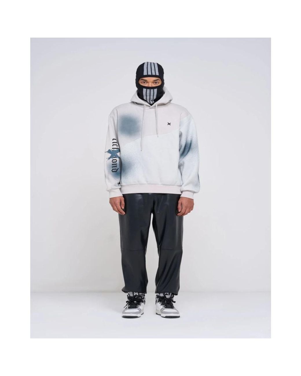 RICHMOND Blue Hoodies for men