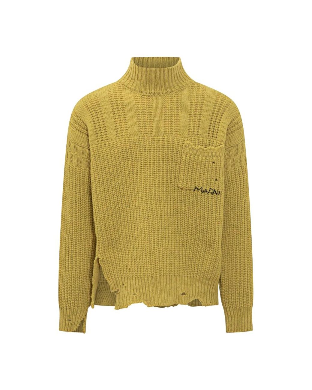 Marni Green Turtlenecks for men