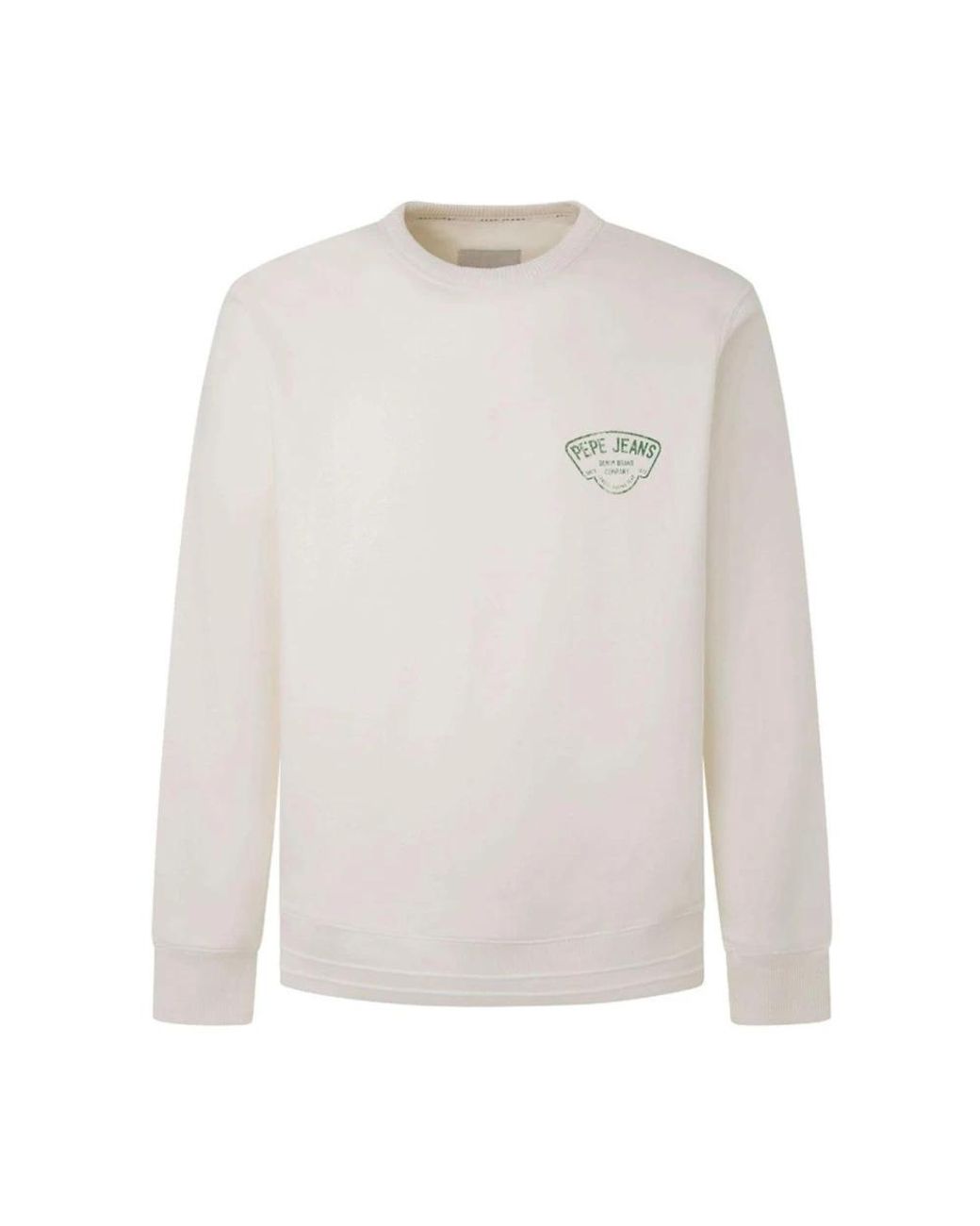Pepe Jeans White Round-Neck Knitwear for men