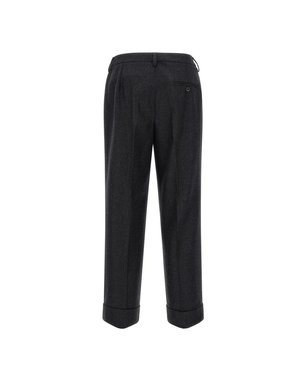 Alberto Biani Black Tapered Trousers