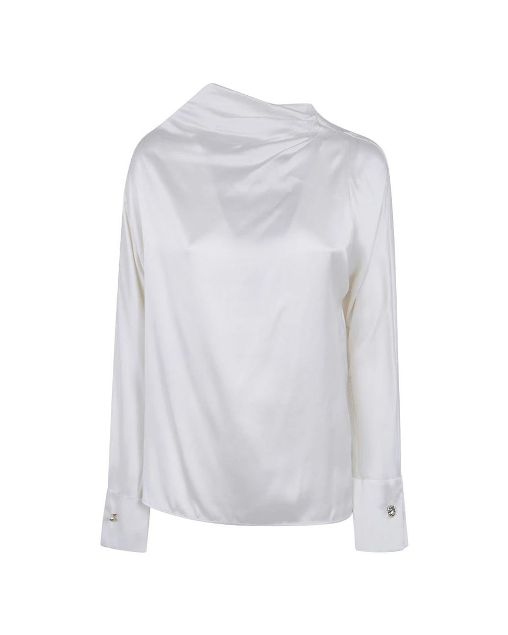 Max Mara White Quinto Bluse