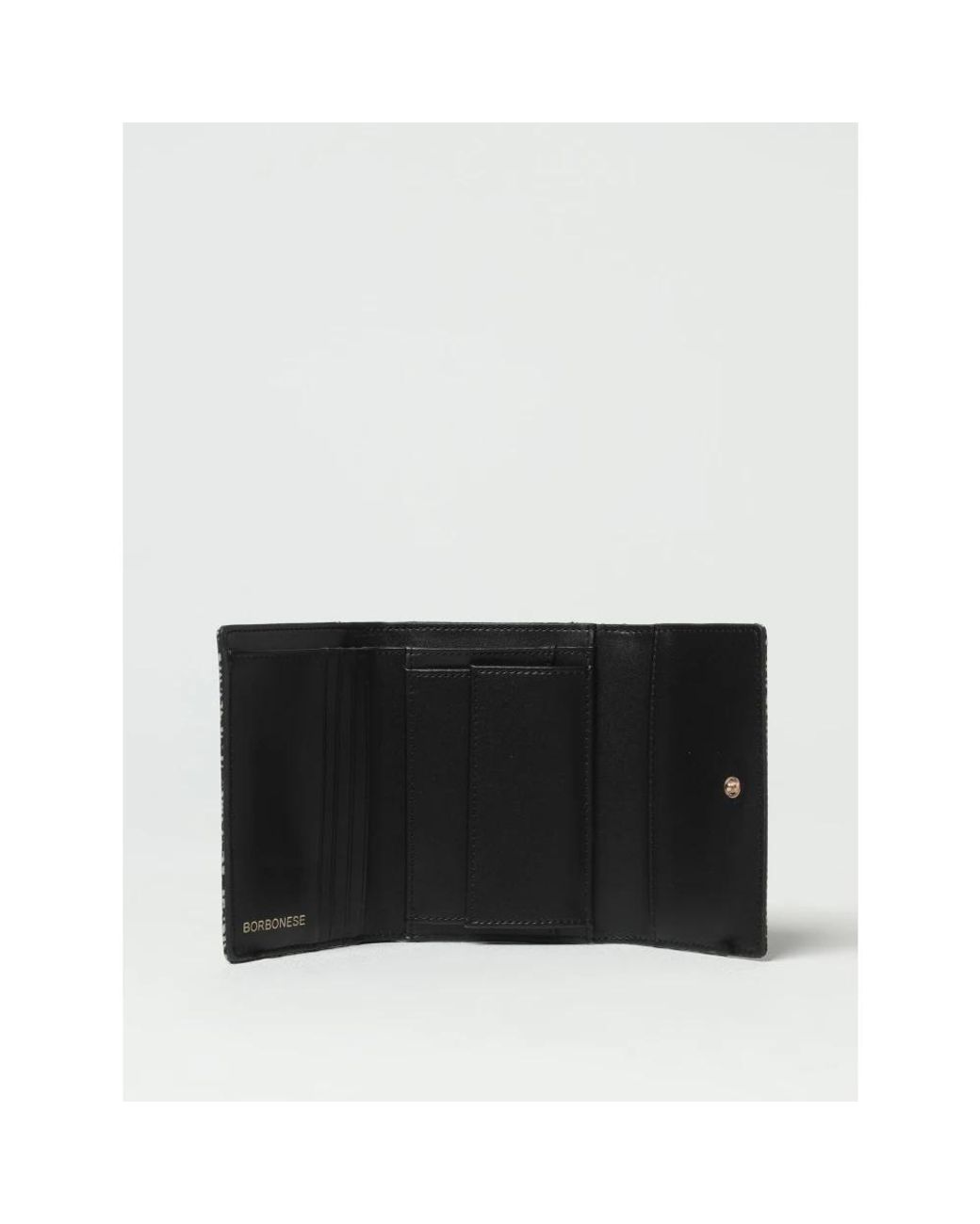 Borbonese Medium Con Patta in het Black