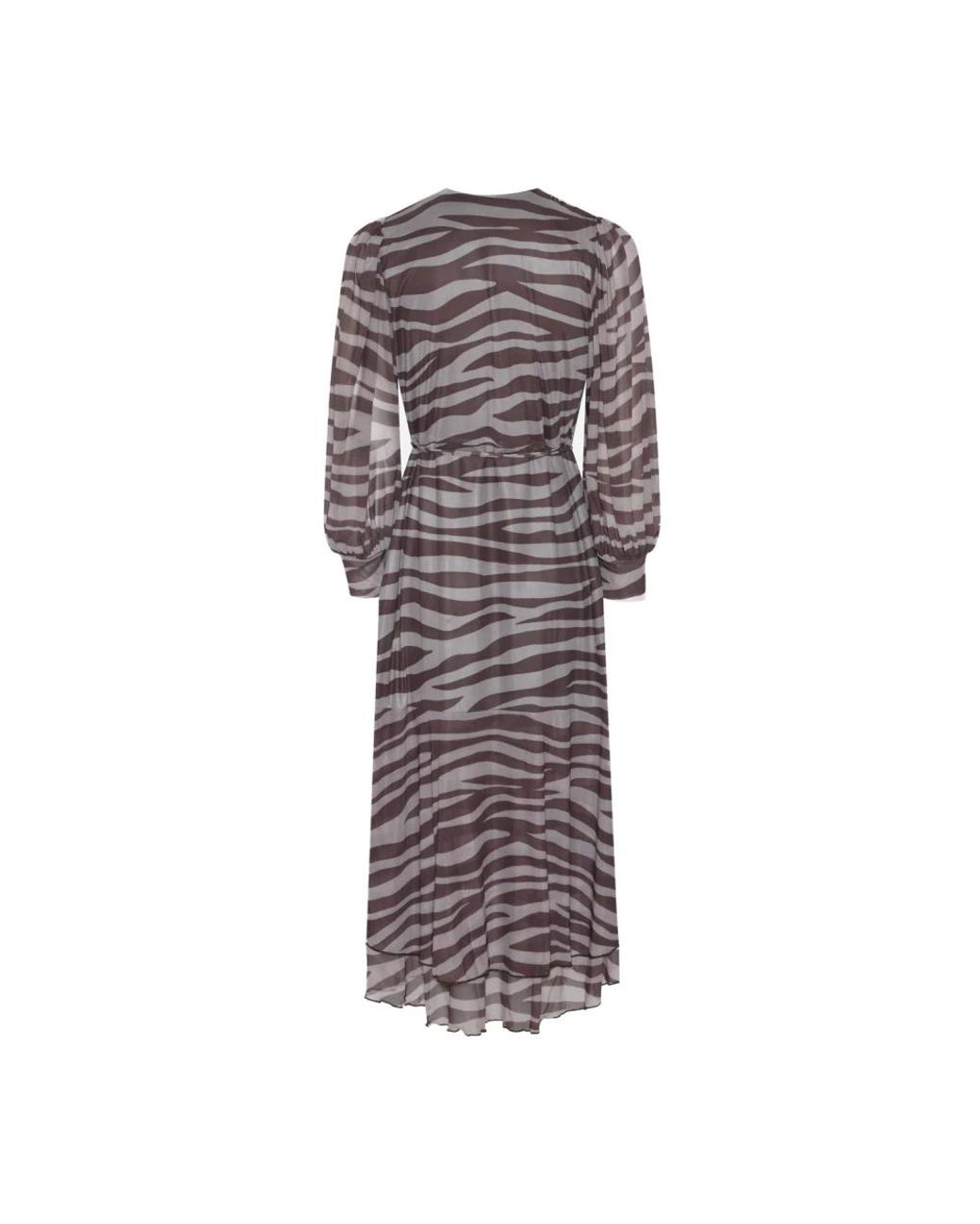 Wrap Dresses Bruuns Bazaar de color Gray