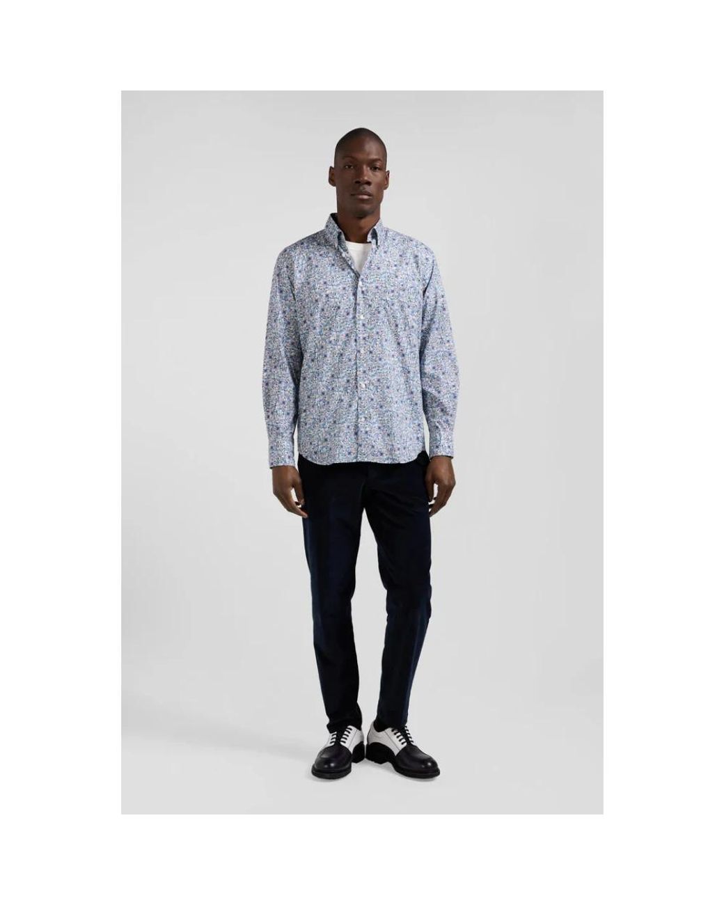 Eden Park Gray Casual Shirts for men