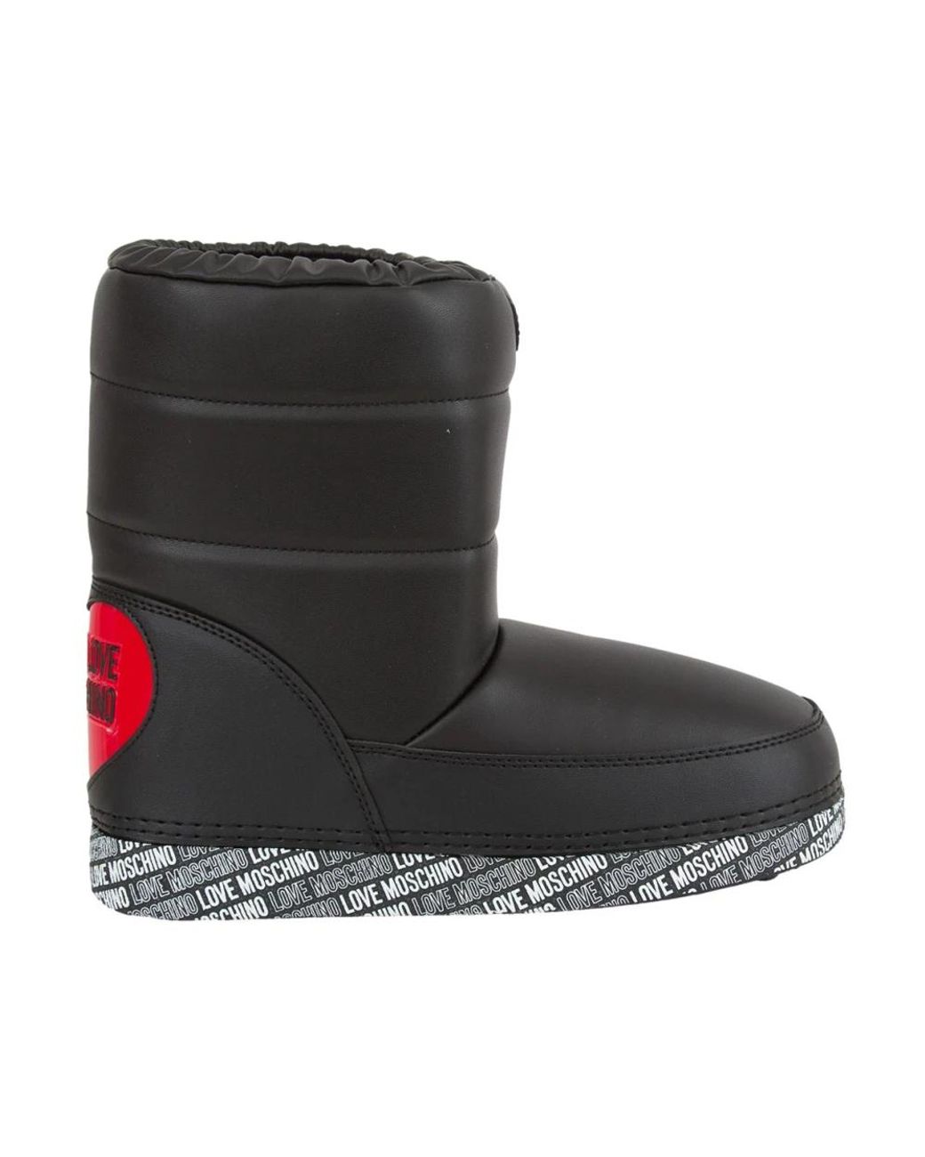 Love Moschino Black Winter Boots