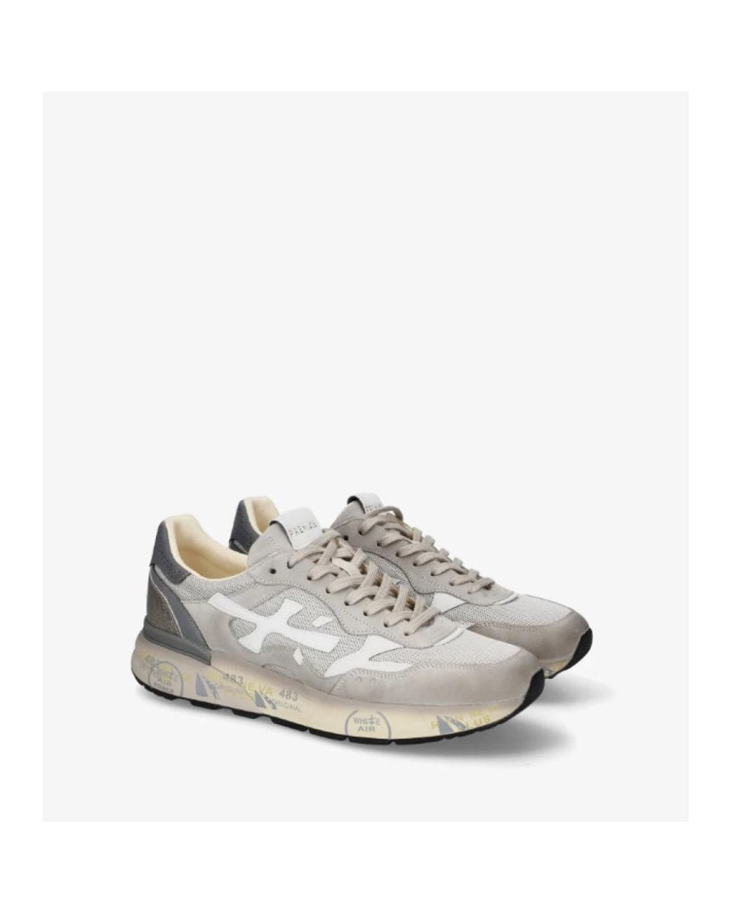Premiata White Sneakers for men