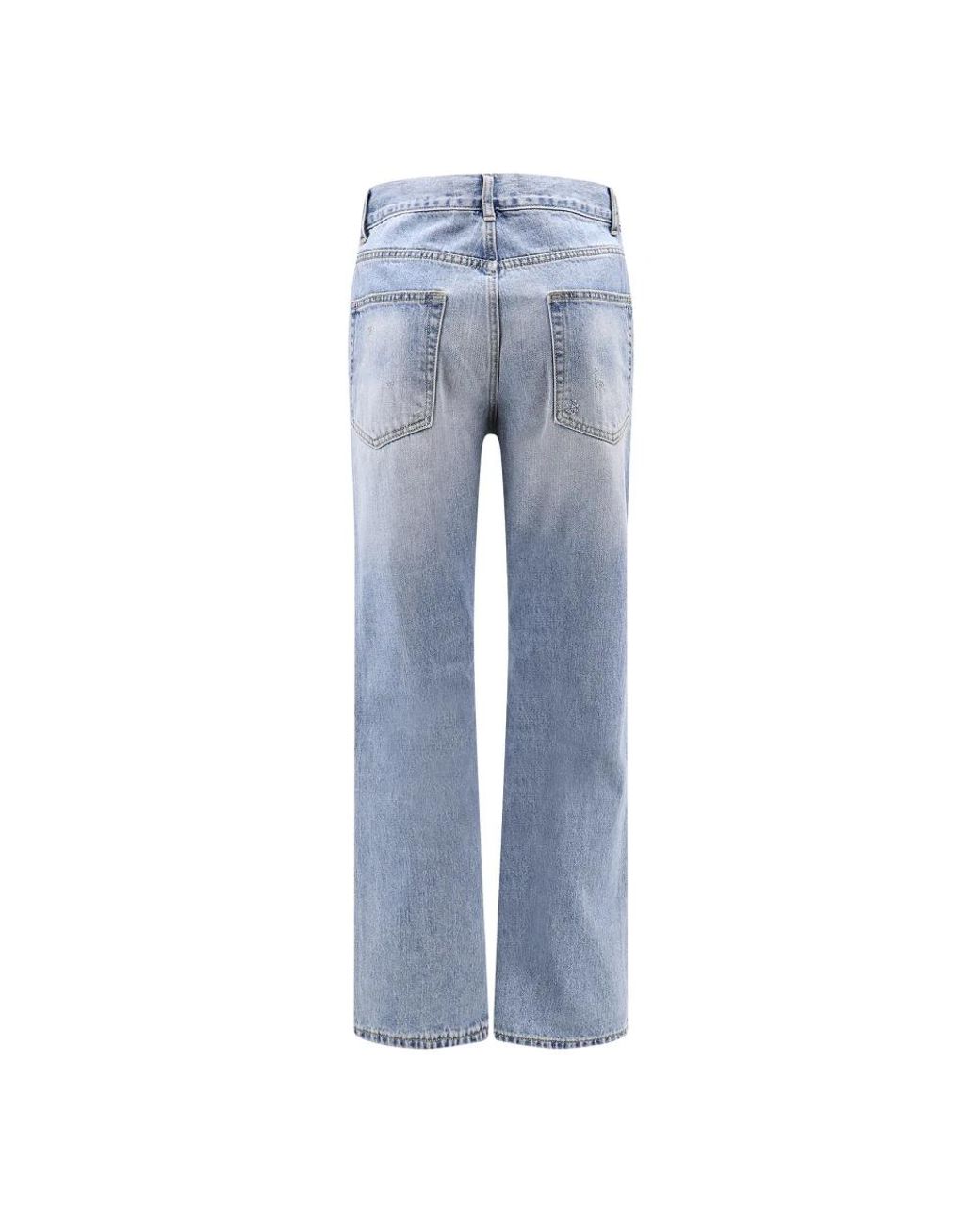 TONYWACK Blue Straight Fit Jeans for men