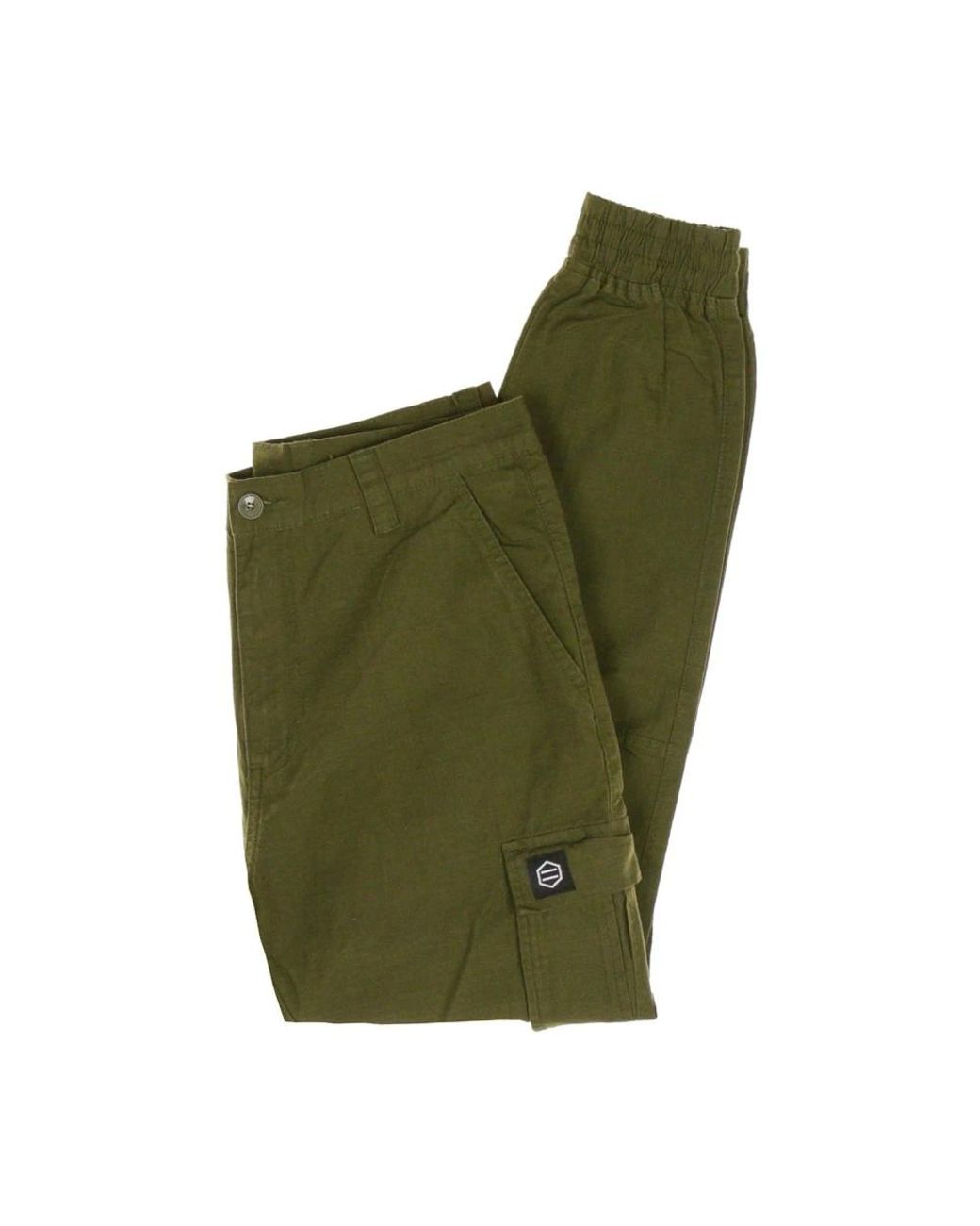 DOLLY NOIRE Green Slim-Fit Trousers for men
