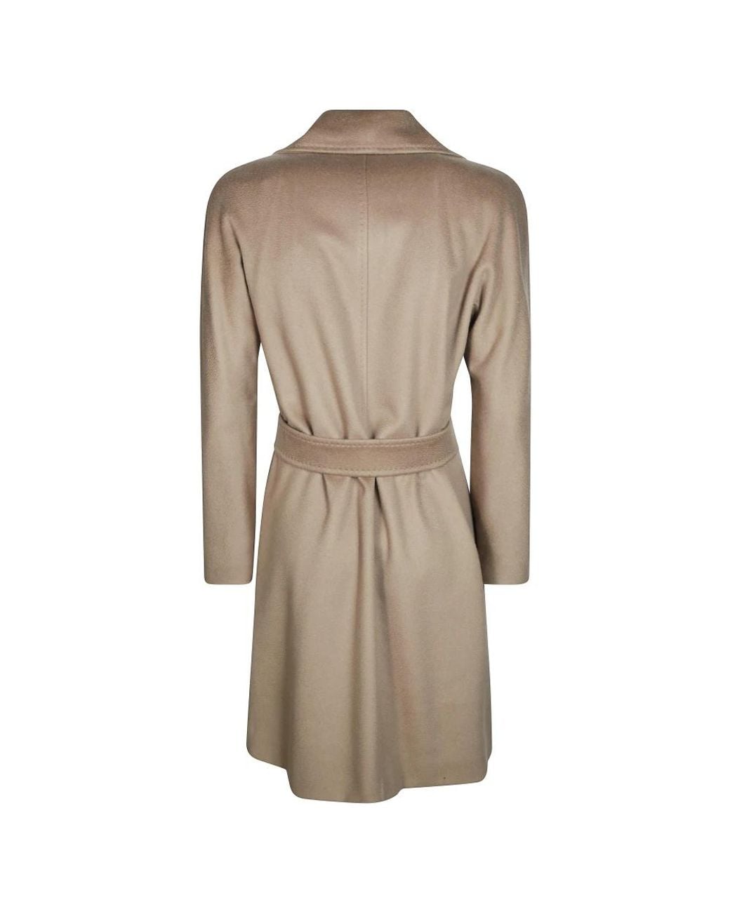 Max Mara Brown Belted Coats