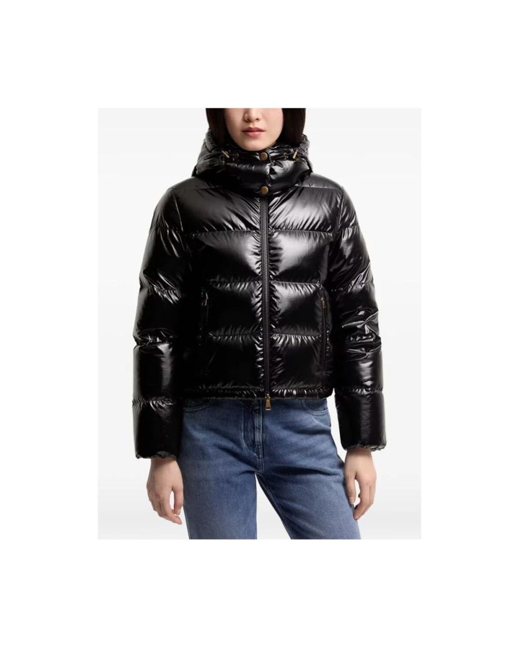 Moncler Black Down Jackets