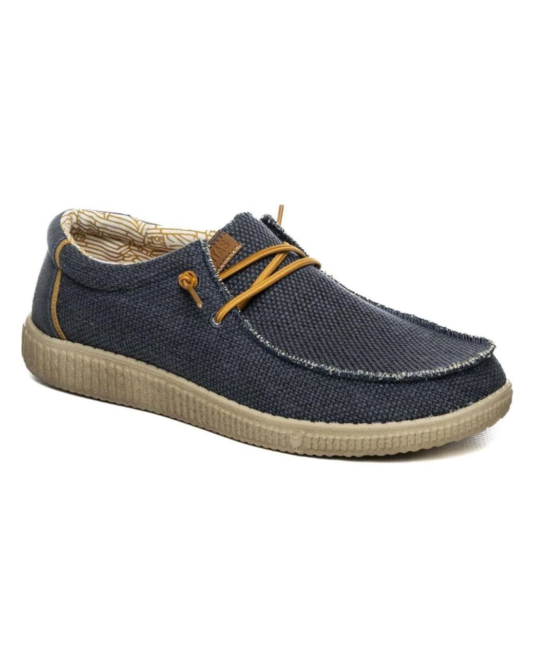 WALK IN PITAS Blue Sneakers for men