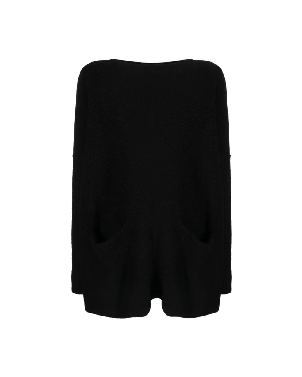 Daniela Gregis Black Round-Neck Knitwear