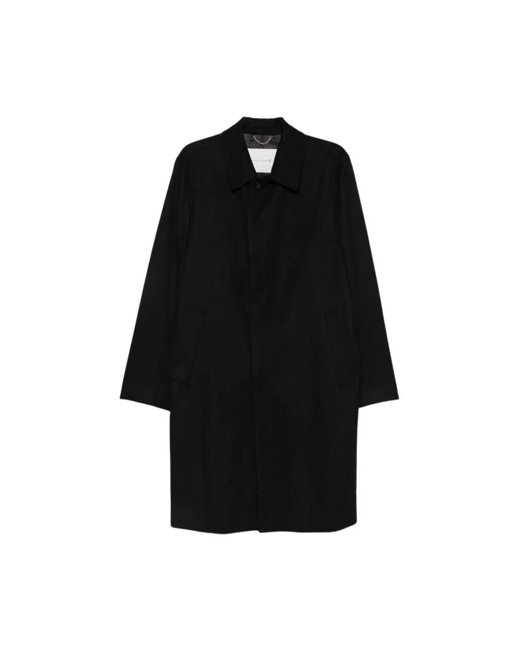 Mackintosh Black Single-Breasted Coats for men