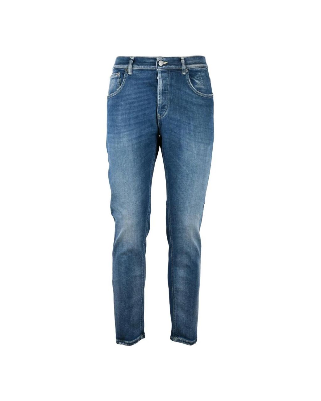 Dondup Blue Slim Fit Jeans for men
