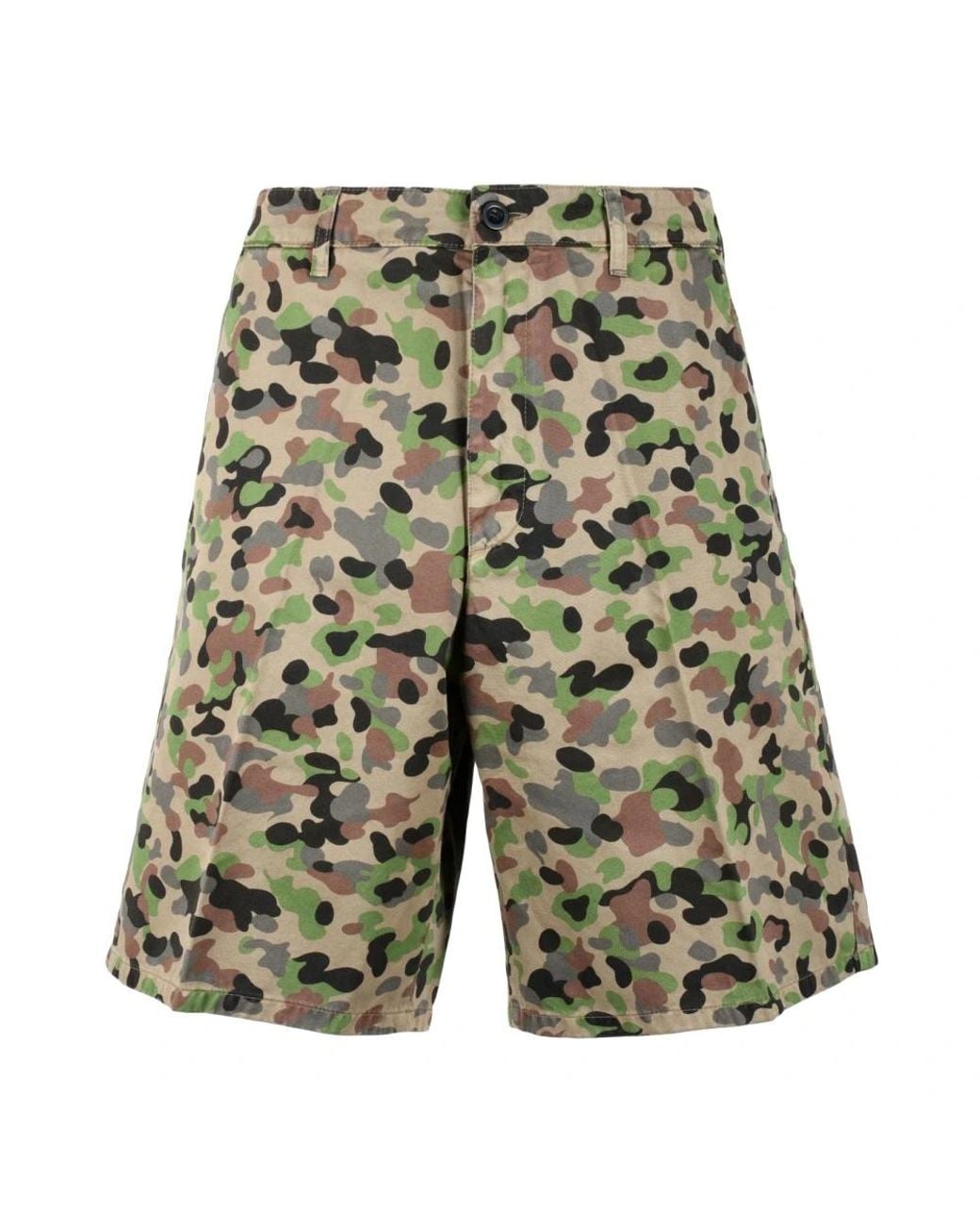 Department 5 Green Casual Shorts for men