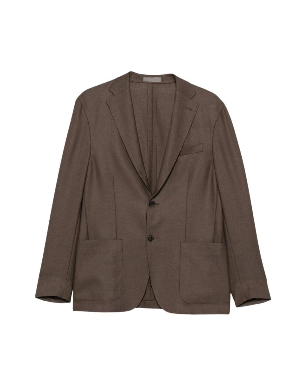 Corneliani Brown Blazers for men