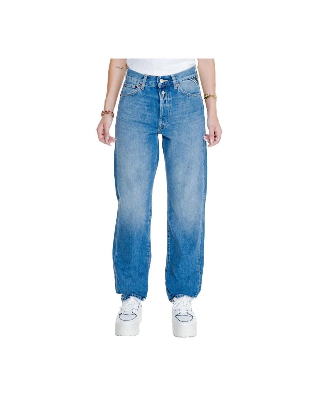Replay Blue Straight Jeans