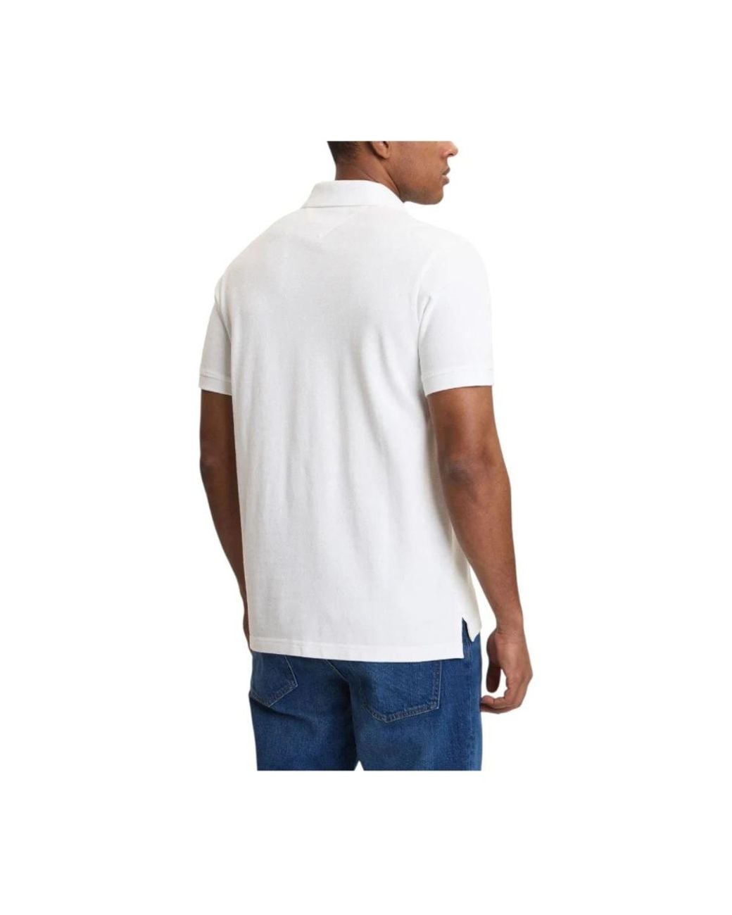 Tommy Hilfiger White Polo Shirts for men