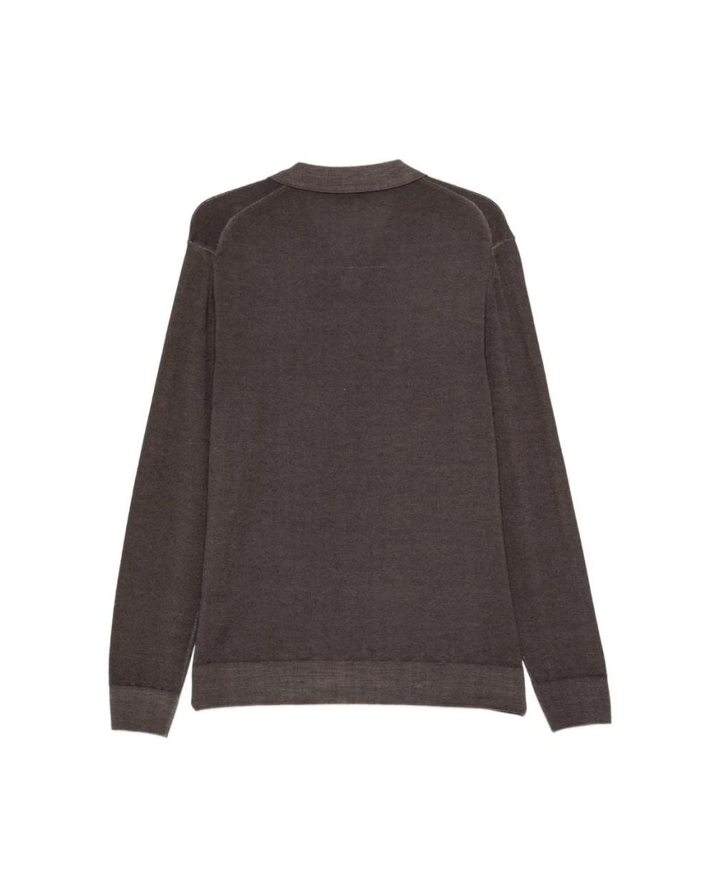 Piacenza 1733 Brown V-Neck Knitwear for men