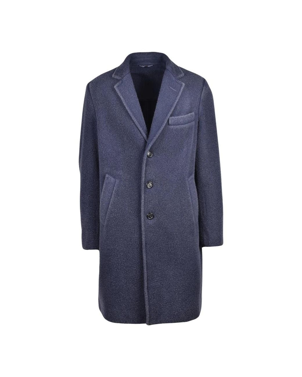 Circolo 1901 Blue Single-Breasted Coats for men