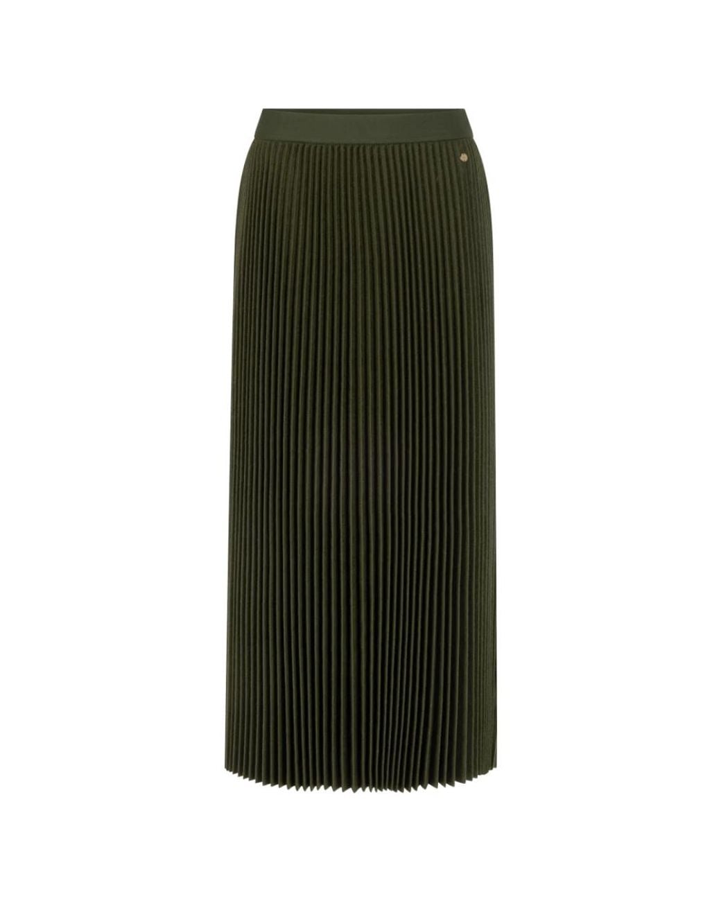 Marc Cain Green Midi Skirts