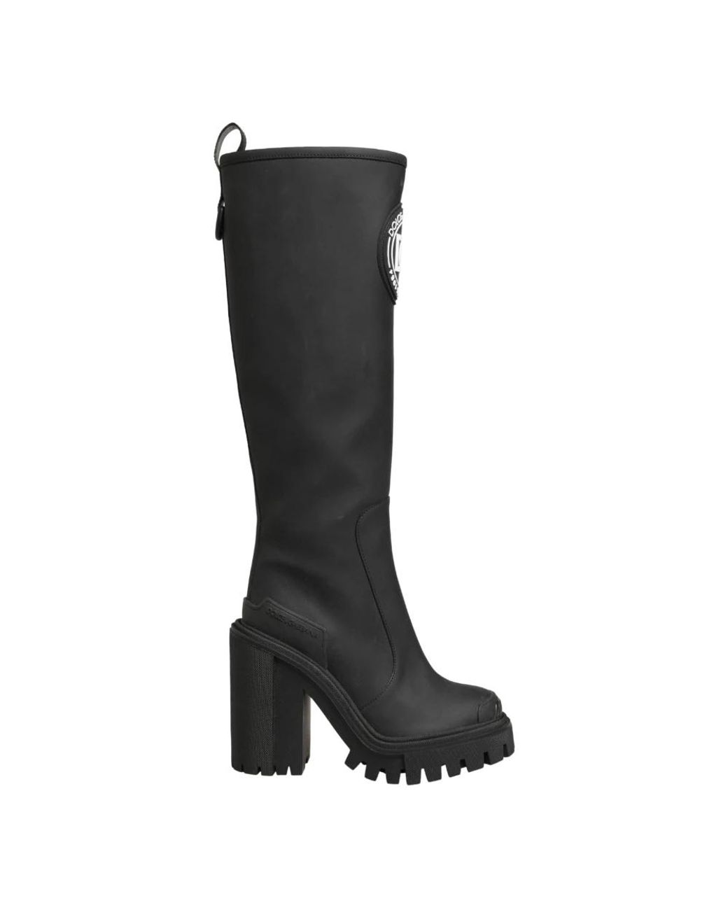 Dolce & Gabbana Black Heeled Boots
